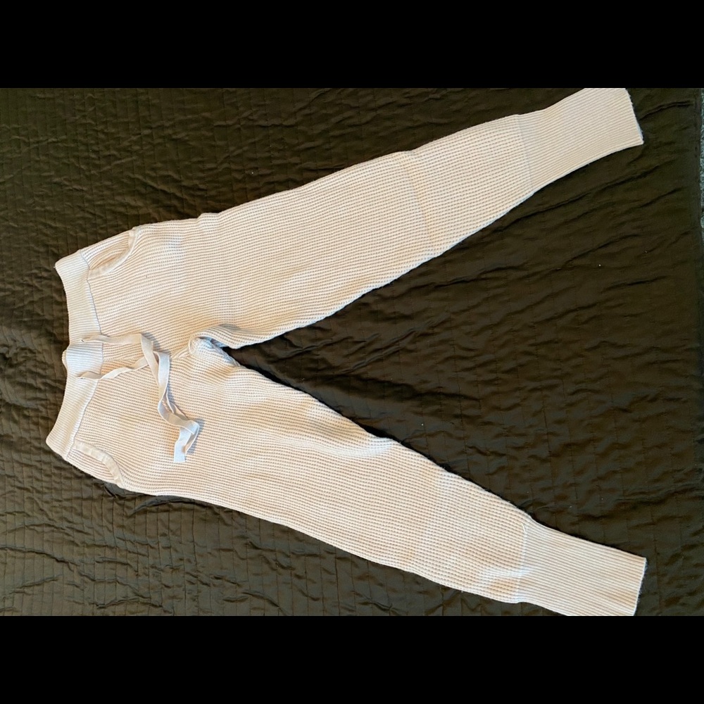 Never worn light pink ther a joggers